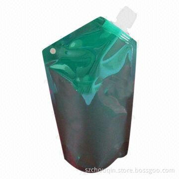 Aluminum Foil Spout Hair Shampoo Pouch, Exported to the US/Europe/Canada/Australia/Russia/Brazil